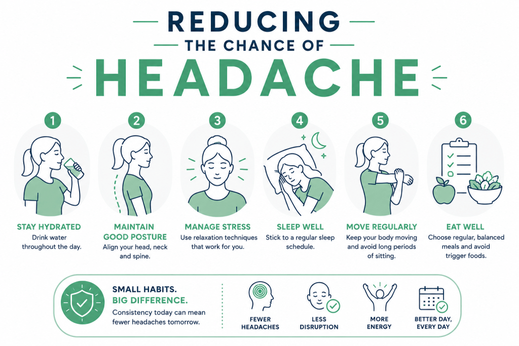 Headache prevention - Northcote Chiropractor Headache prevention